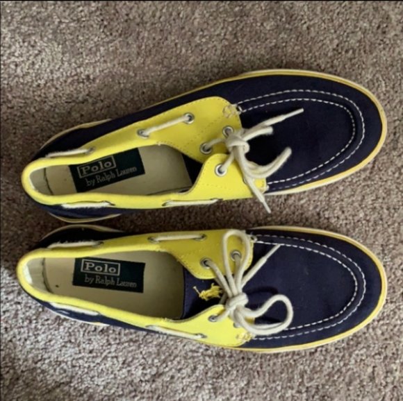 Polo Ralph Lauren boat shoes - Picture 1 of 3